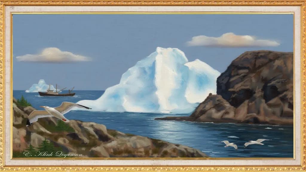 Inbound Iceberg Scene
