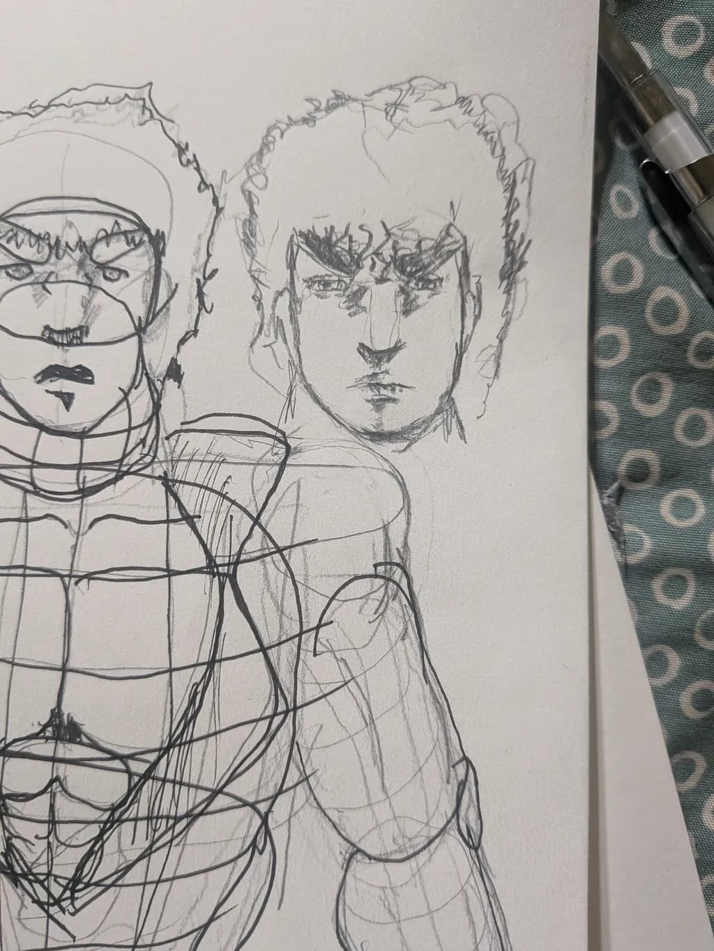 Heroic Figures Sketch