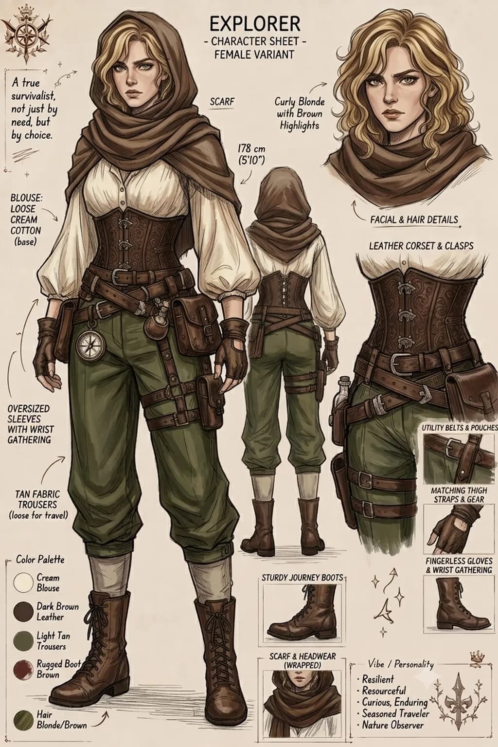 Explorer Character Sheet