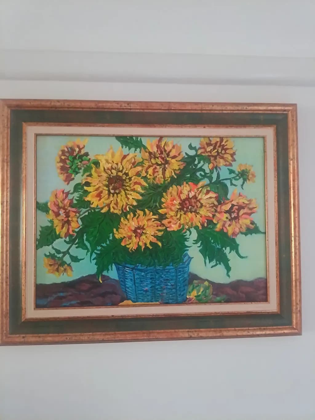 Sunflower Basket
