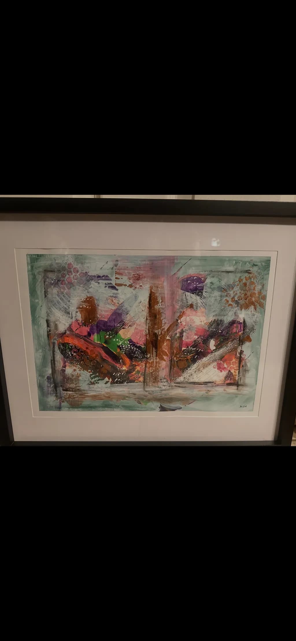 Abstract Window View
