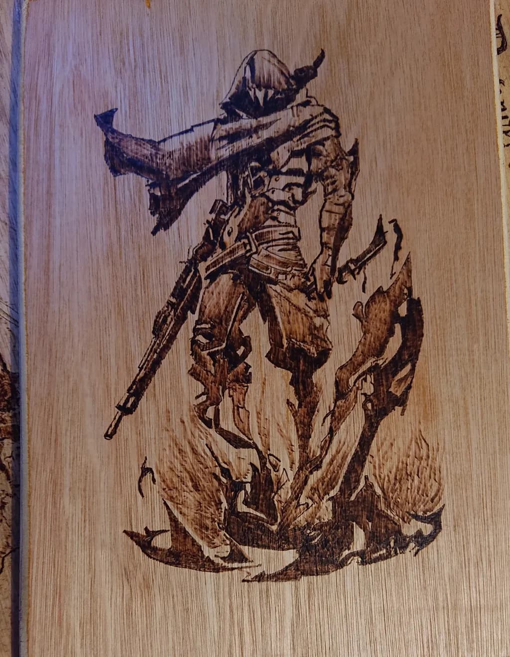 Warrior Fire Woodburning