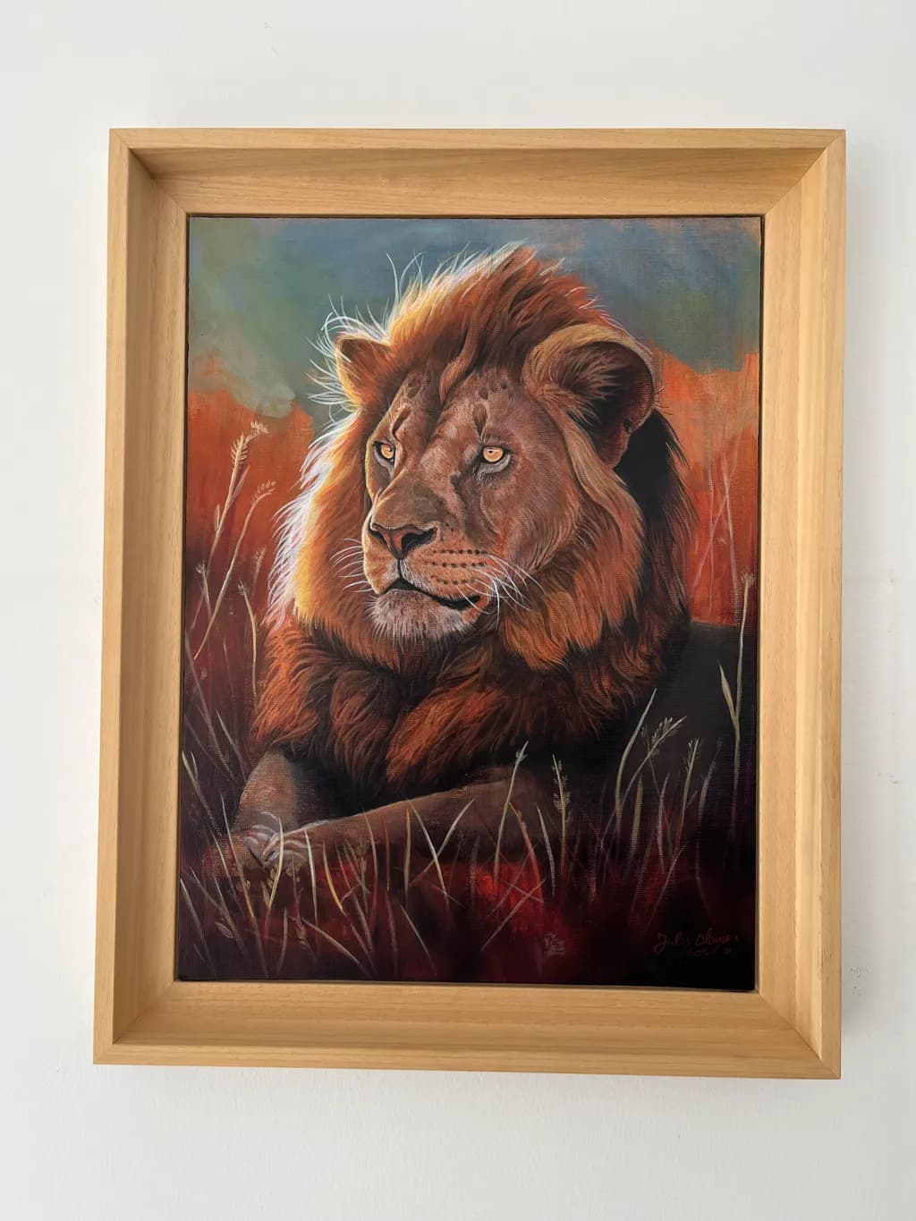 Majestic Lion Portrait