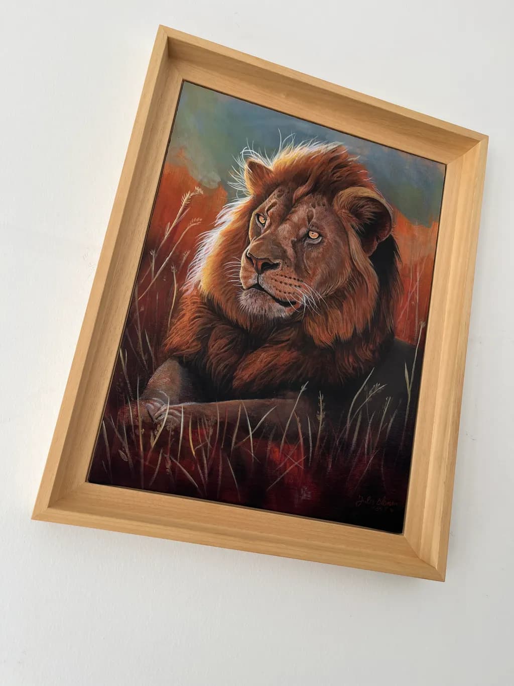 Majestic Lion Portrait