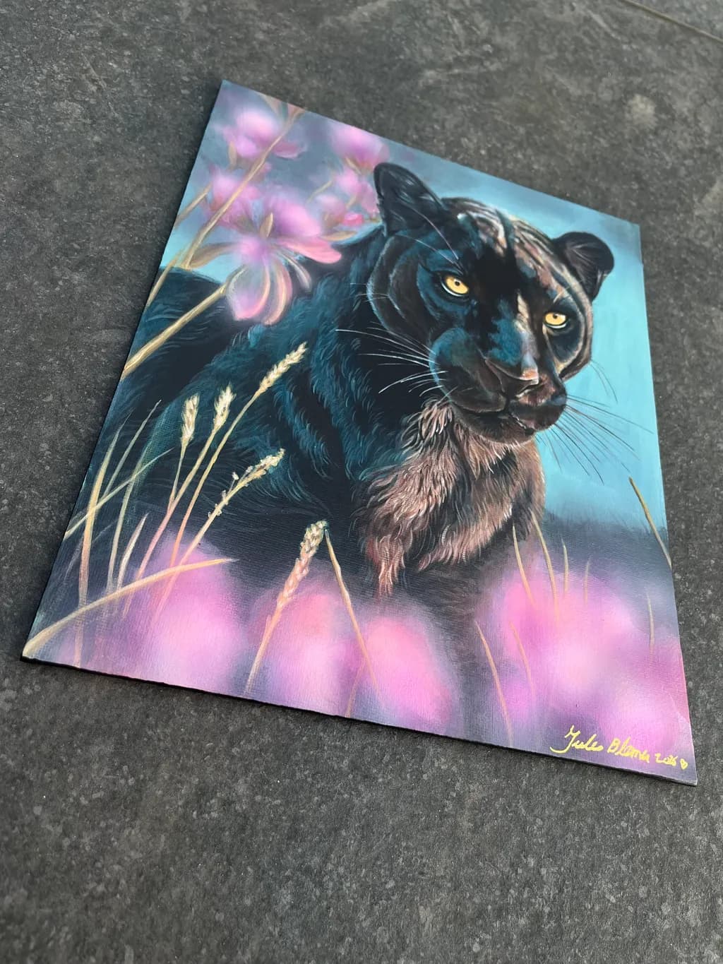 Black Panther in Bloom
