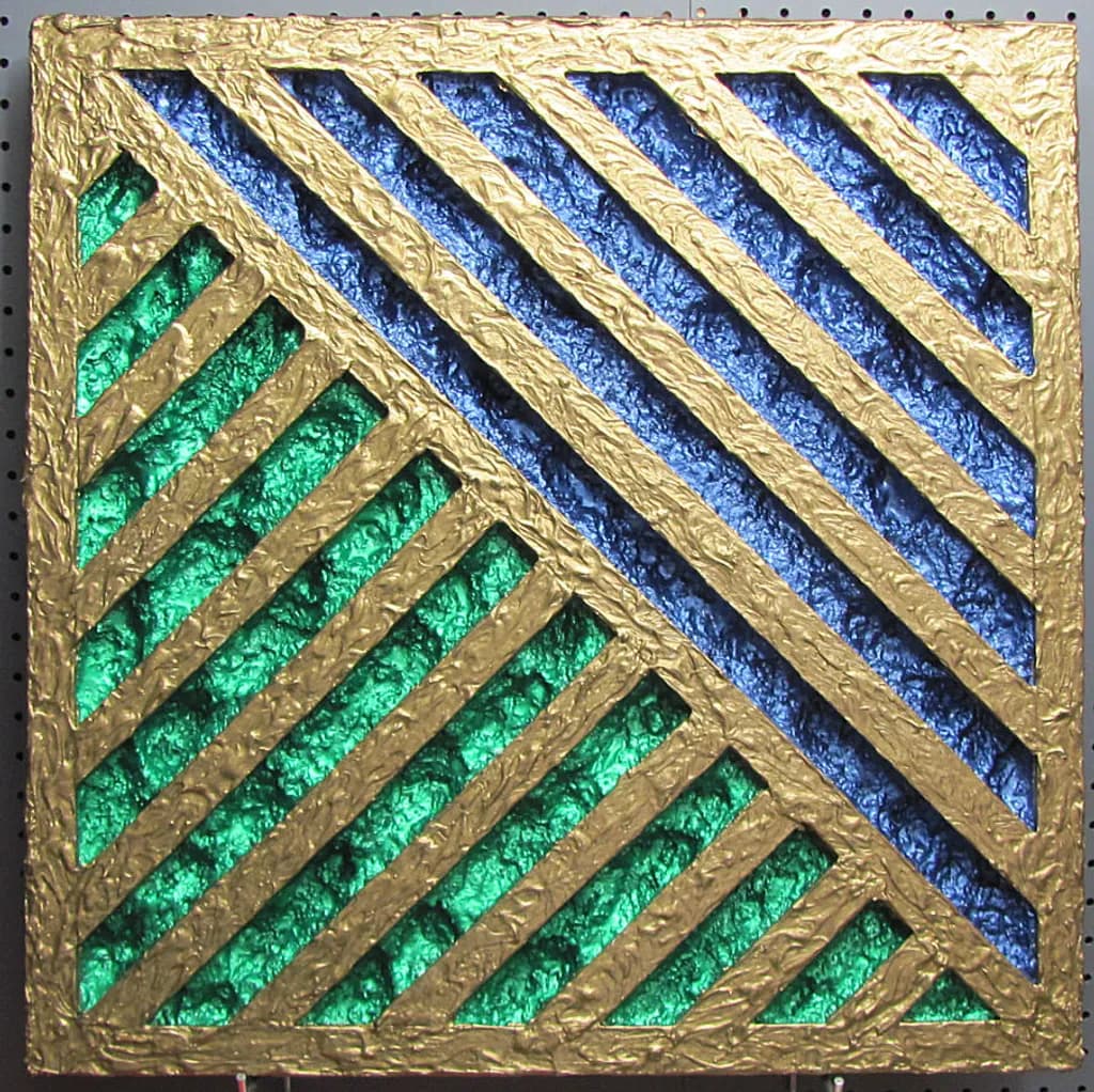 Diagonal Stripes Panel