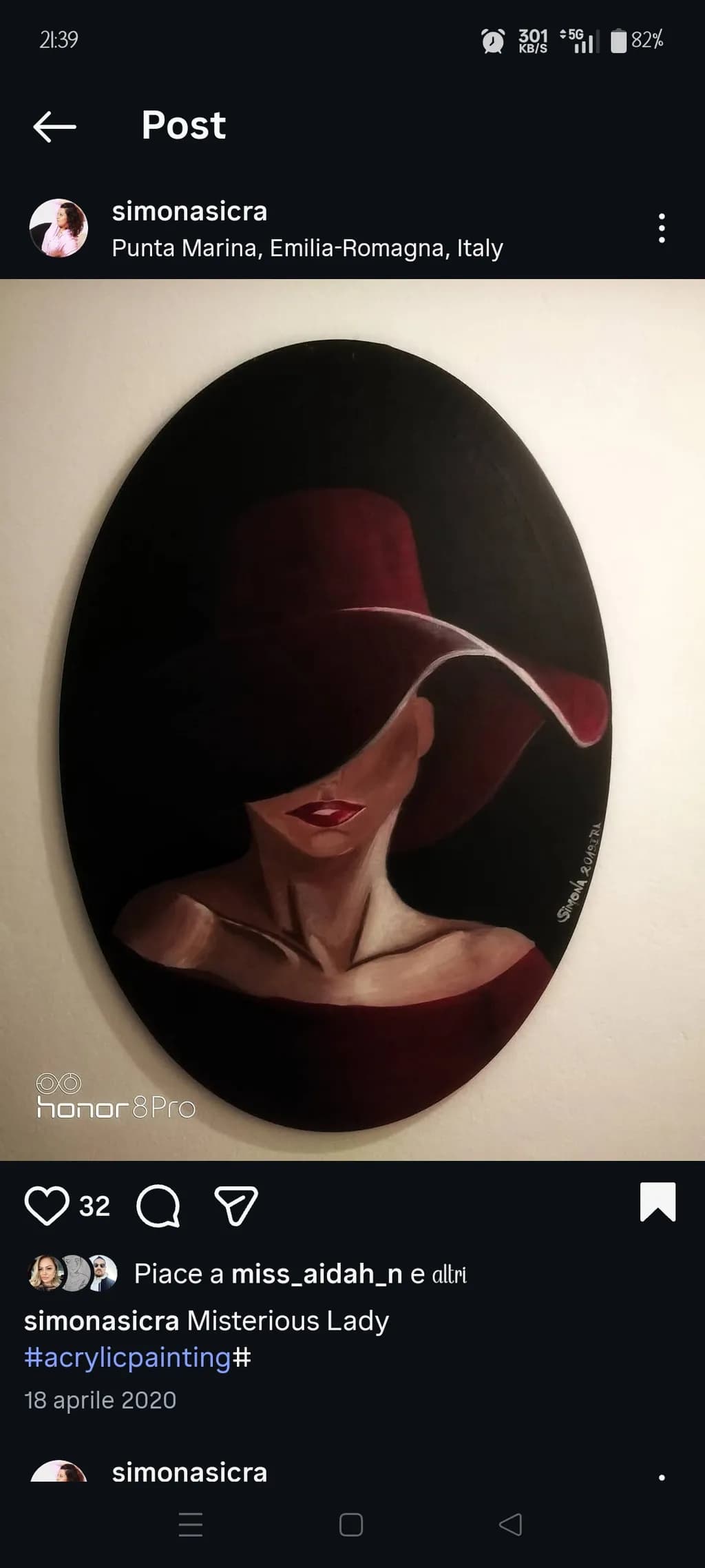Mysterious Lady Portrait