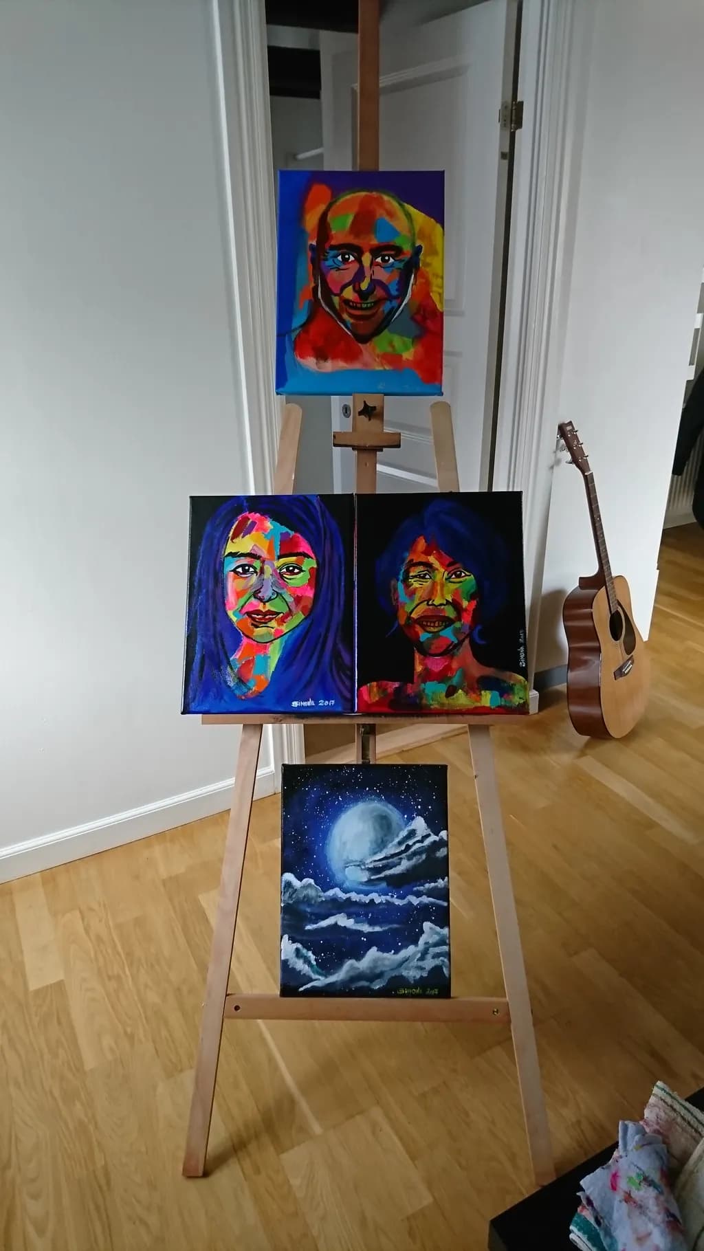 Inbound Faces and Moonlight