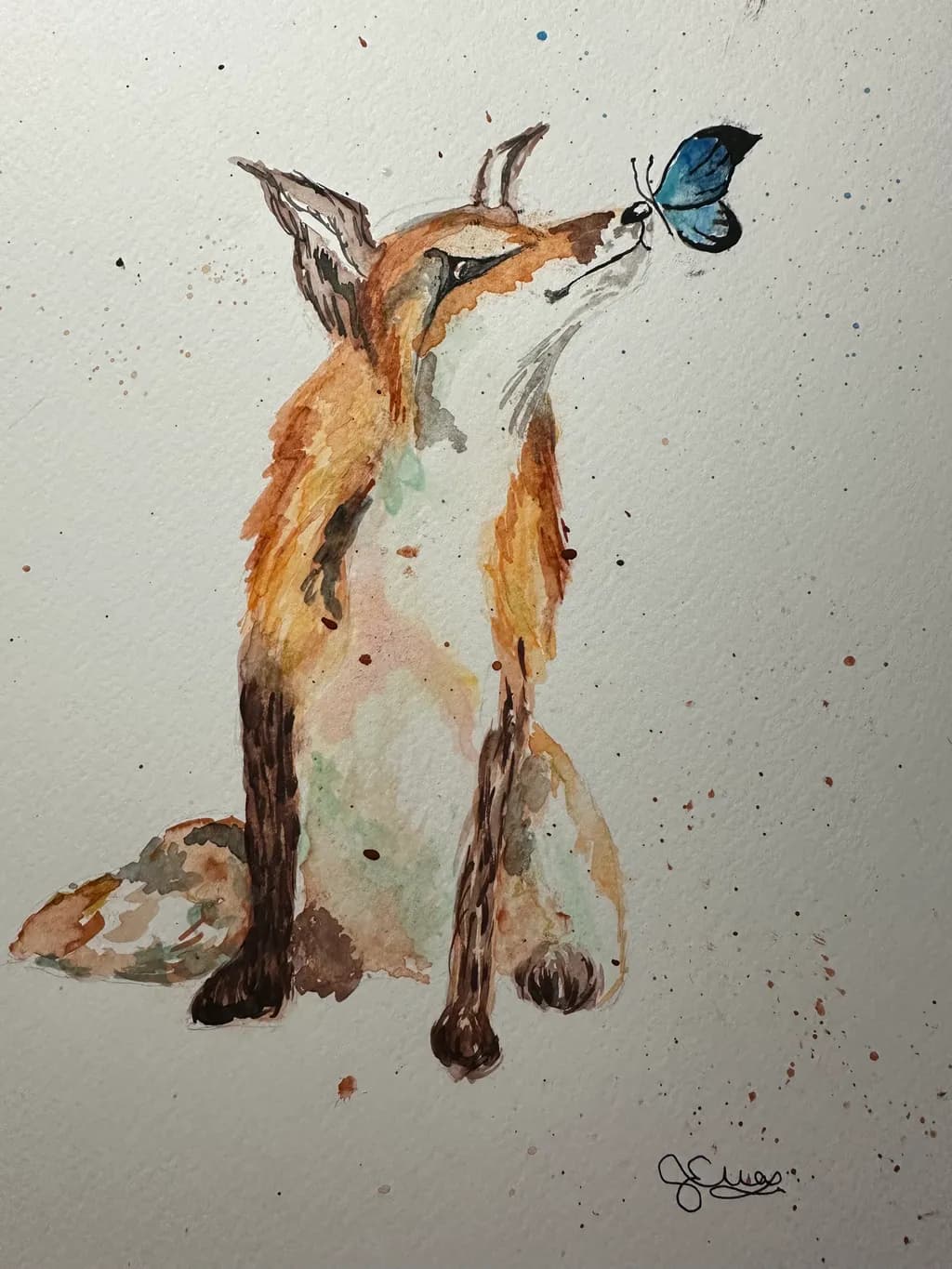 Fox and Butterfly