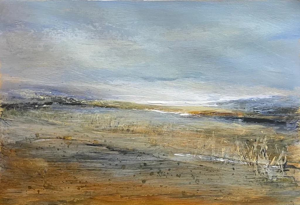 Misty Landscape Horizon