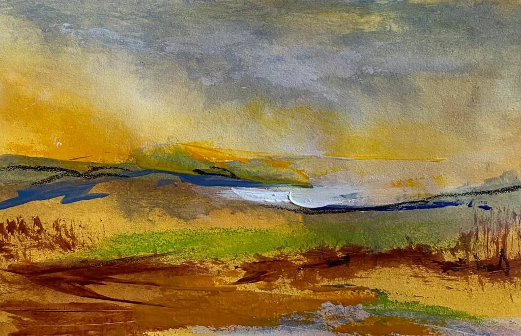 Sunlit Hillside