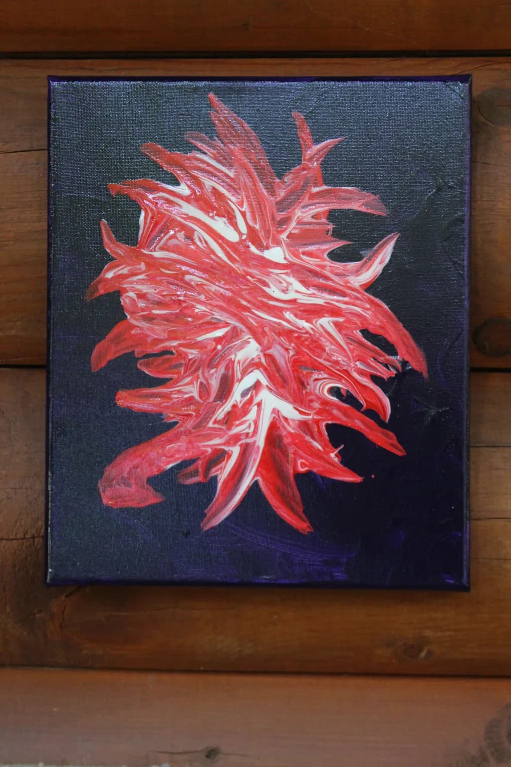 Crimson Coral Burst