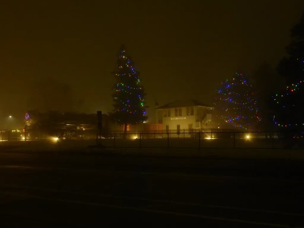 Nighttime Lights Scene
