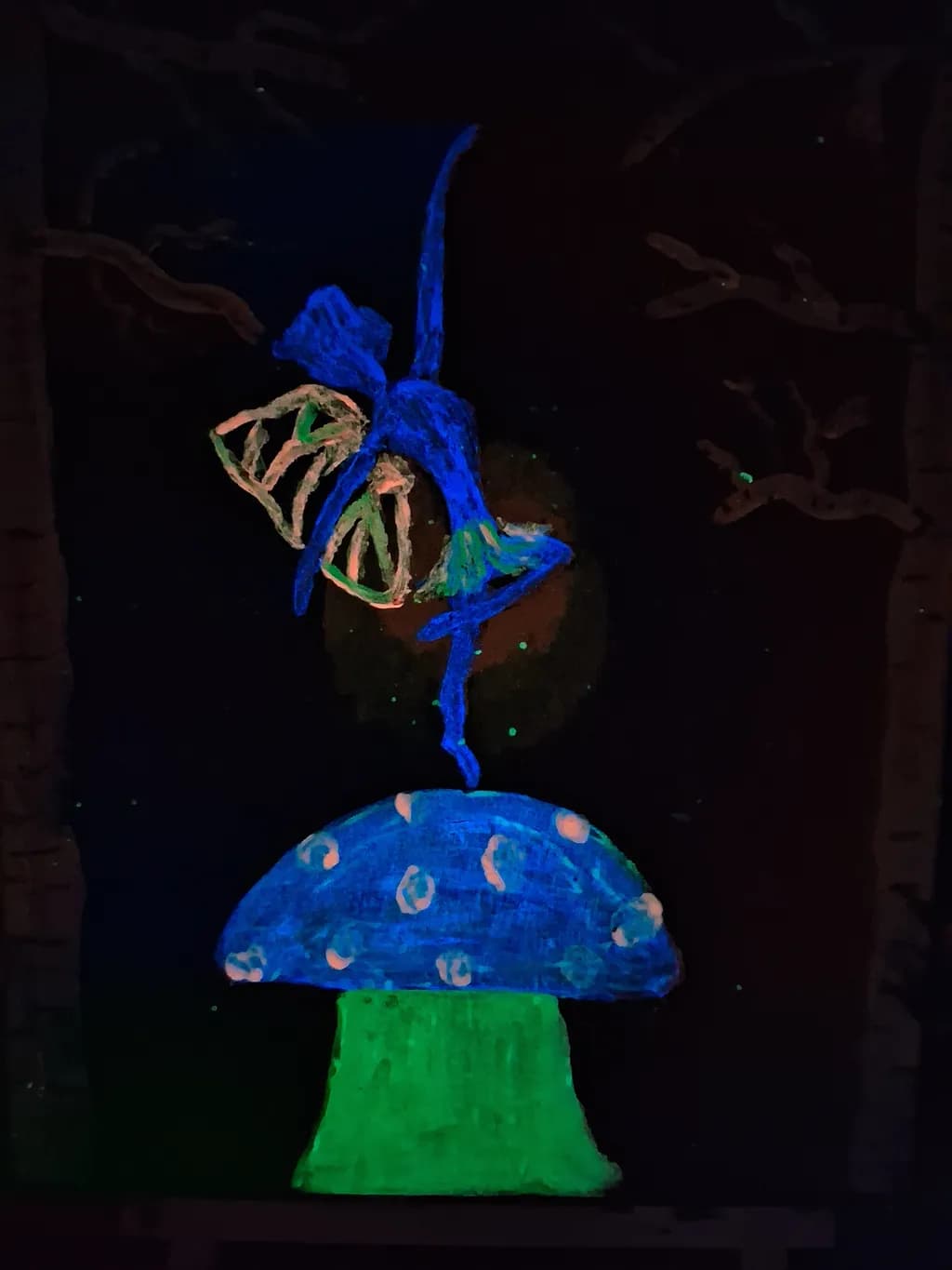 Mushroom and Flower Glow
