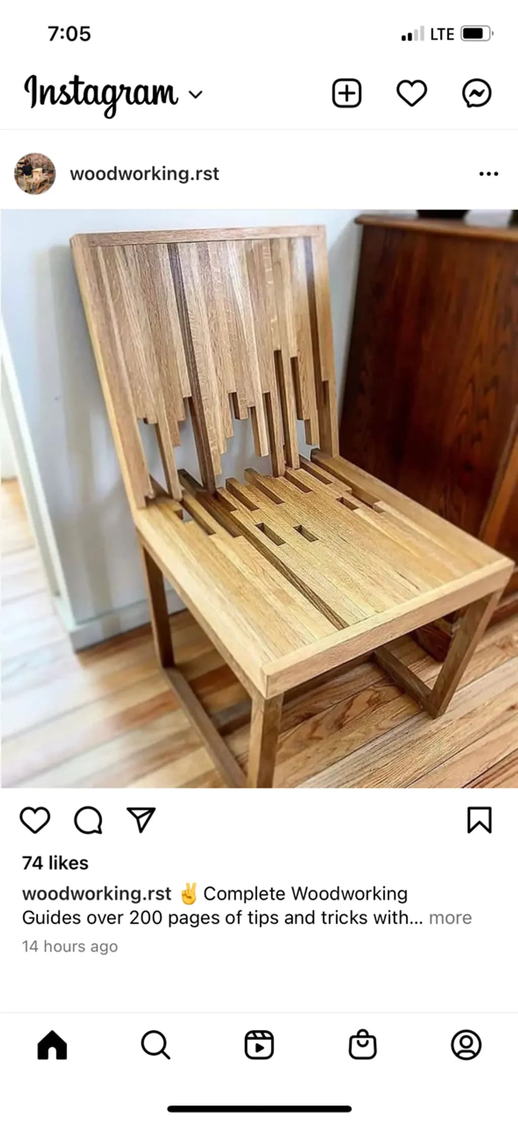 Wooden Chair Pixelation