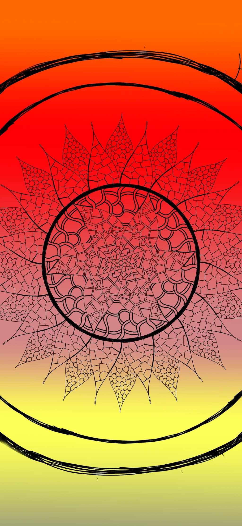 Sunset Mandala
