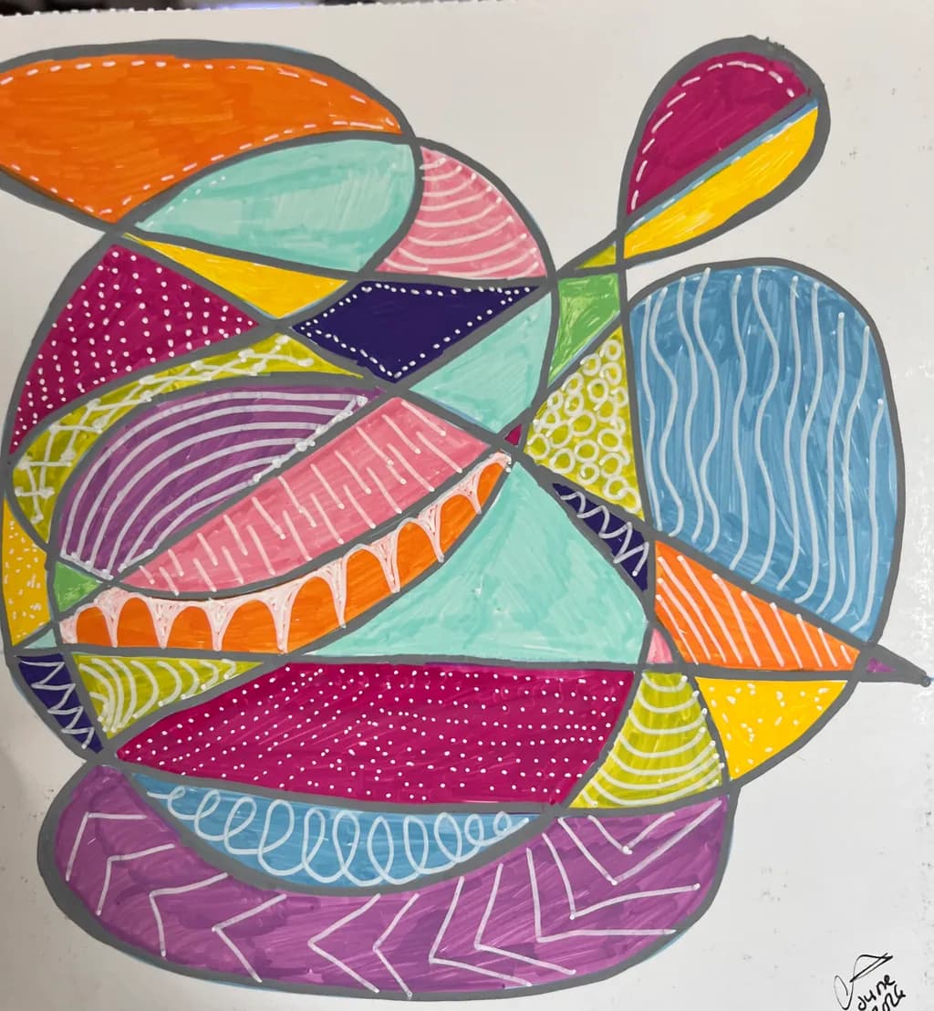 Colorful Geometric Pattern