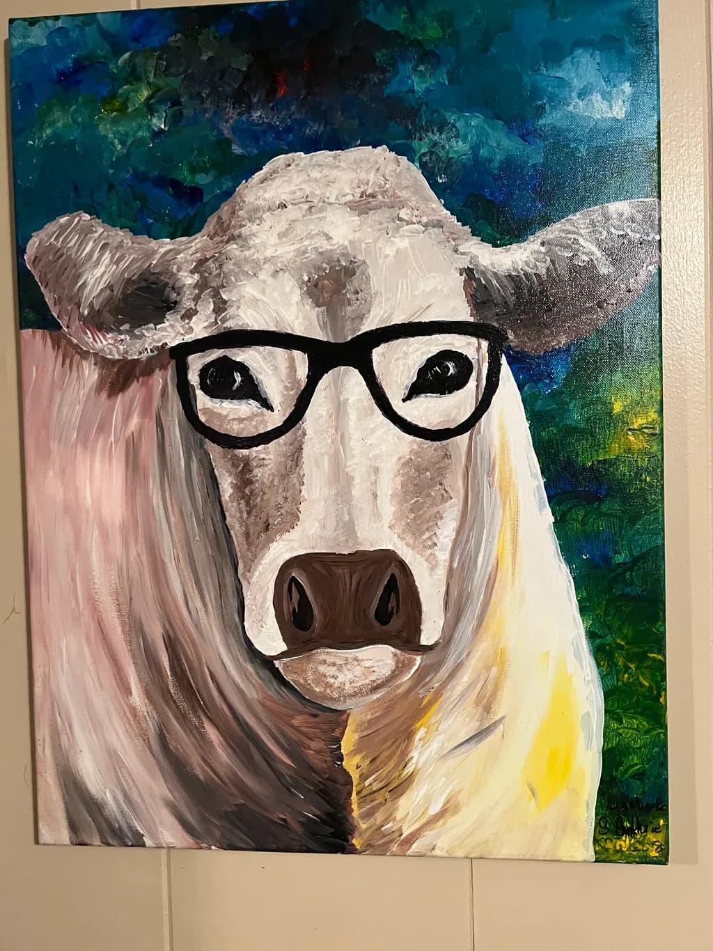 Cow with Glasses