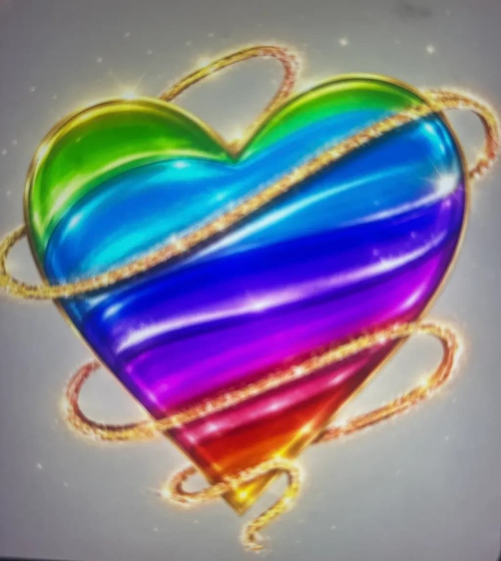 Rainbow Heart Orbit