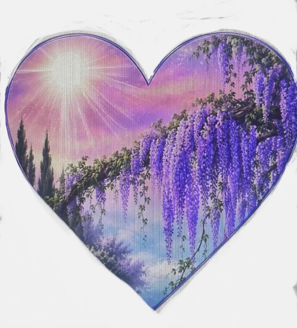 Wisteria Heartscape