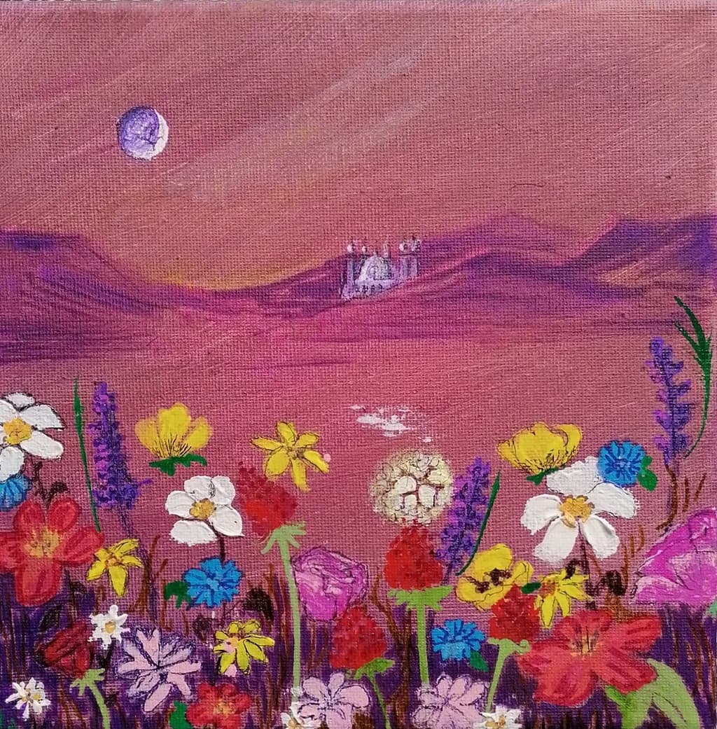 Wildflower Moonscape