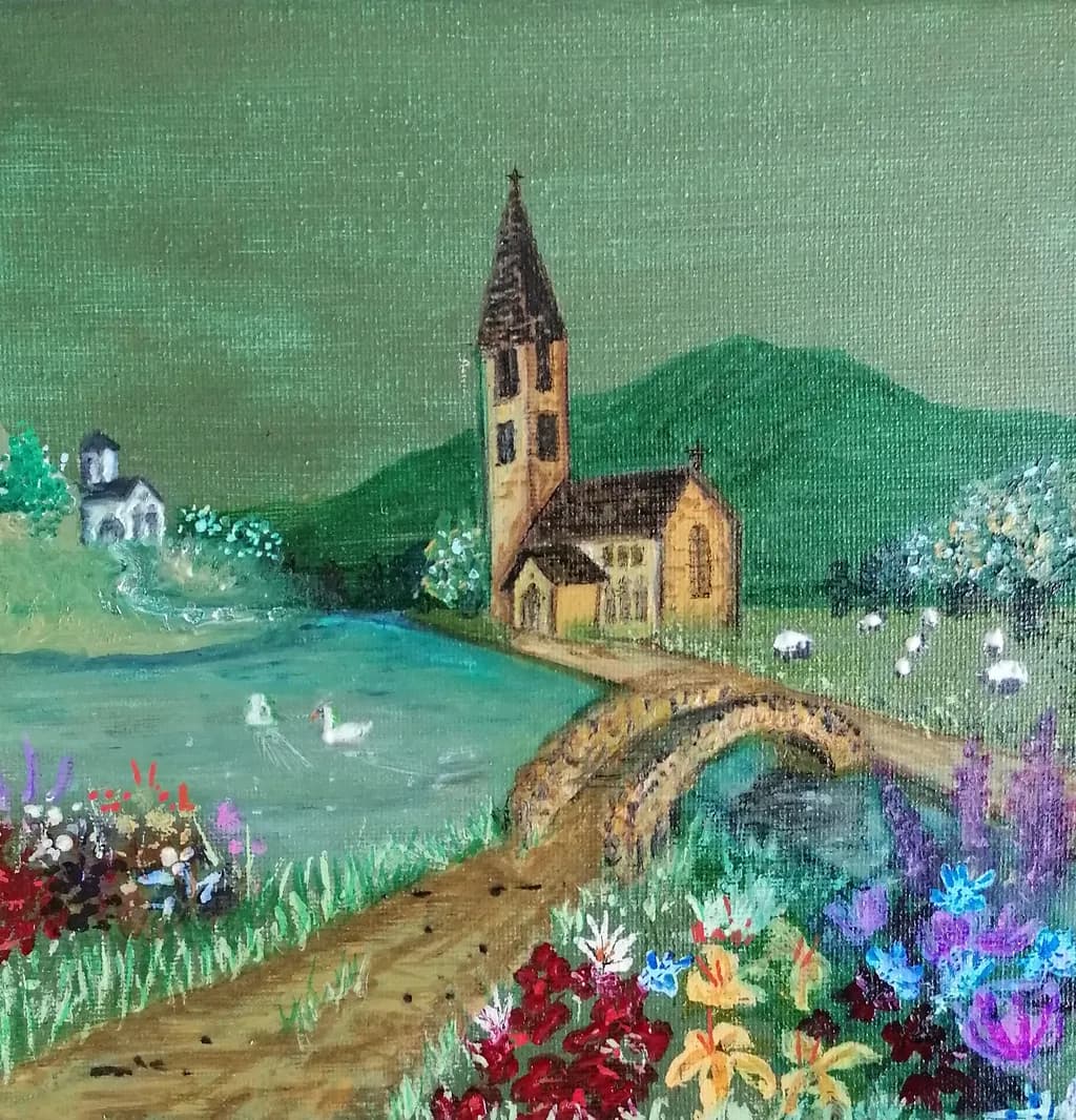 Church Bridge Landscape