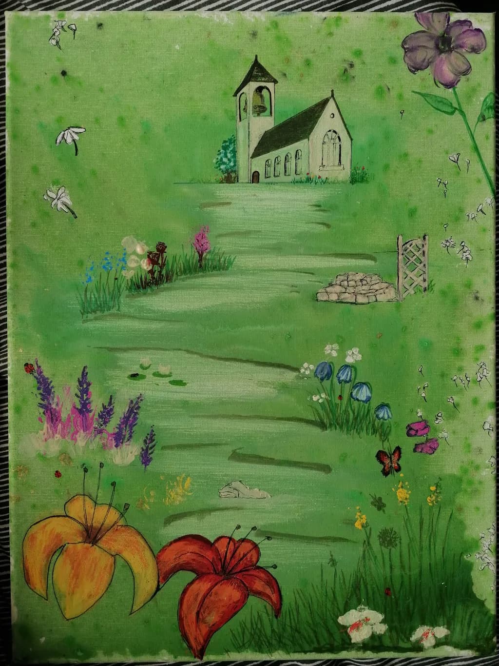 Countryside Church Path
