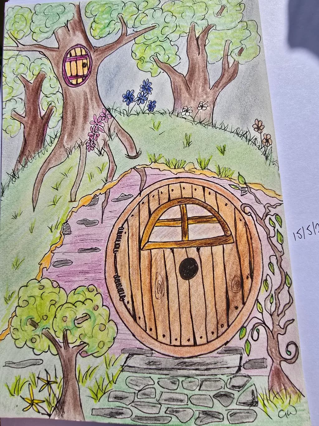 Hobbit Door in Forest Hill