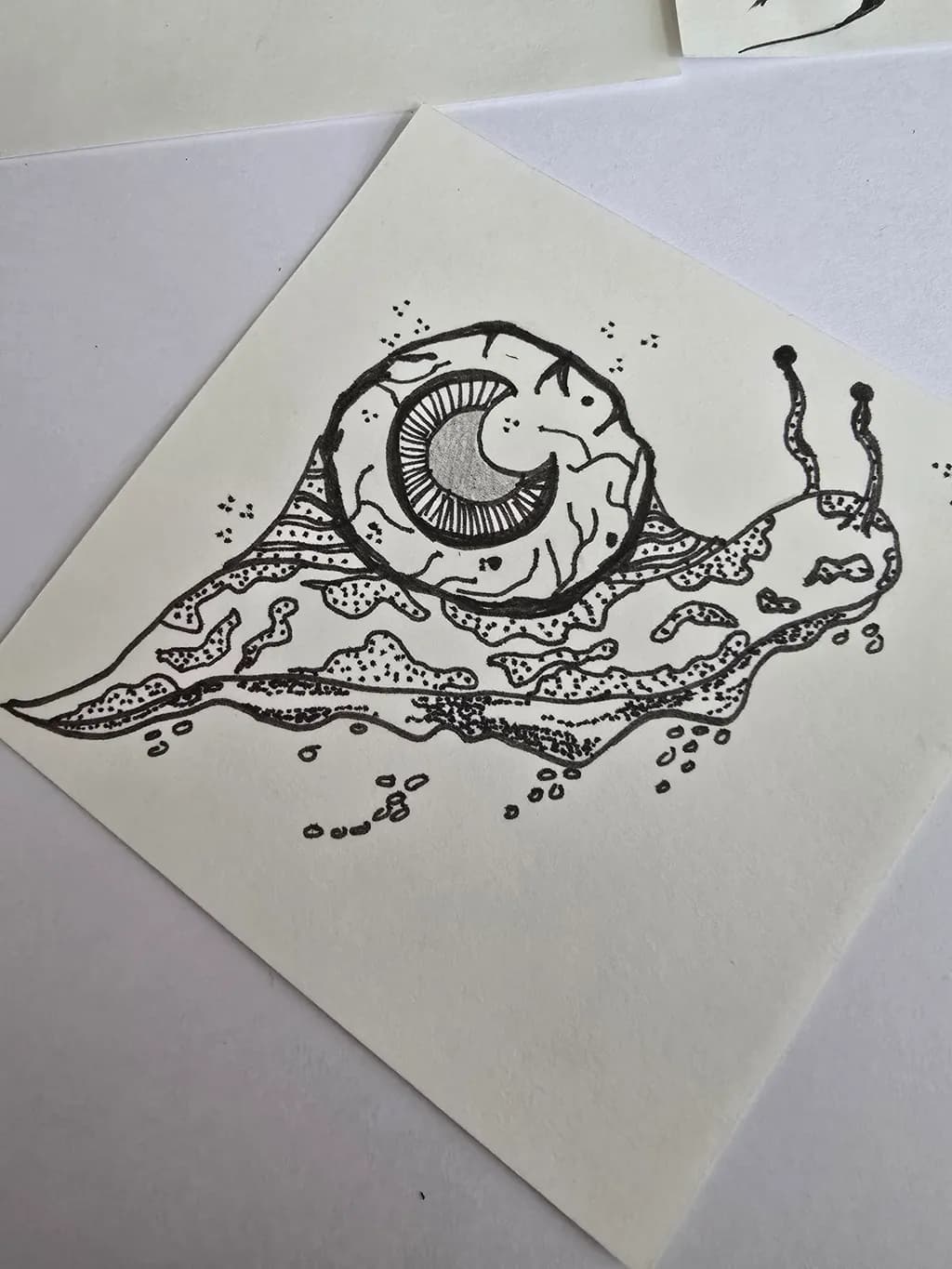 Snail Eye Illustration
