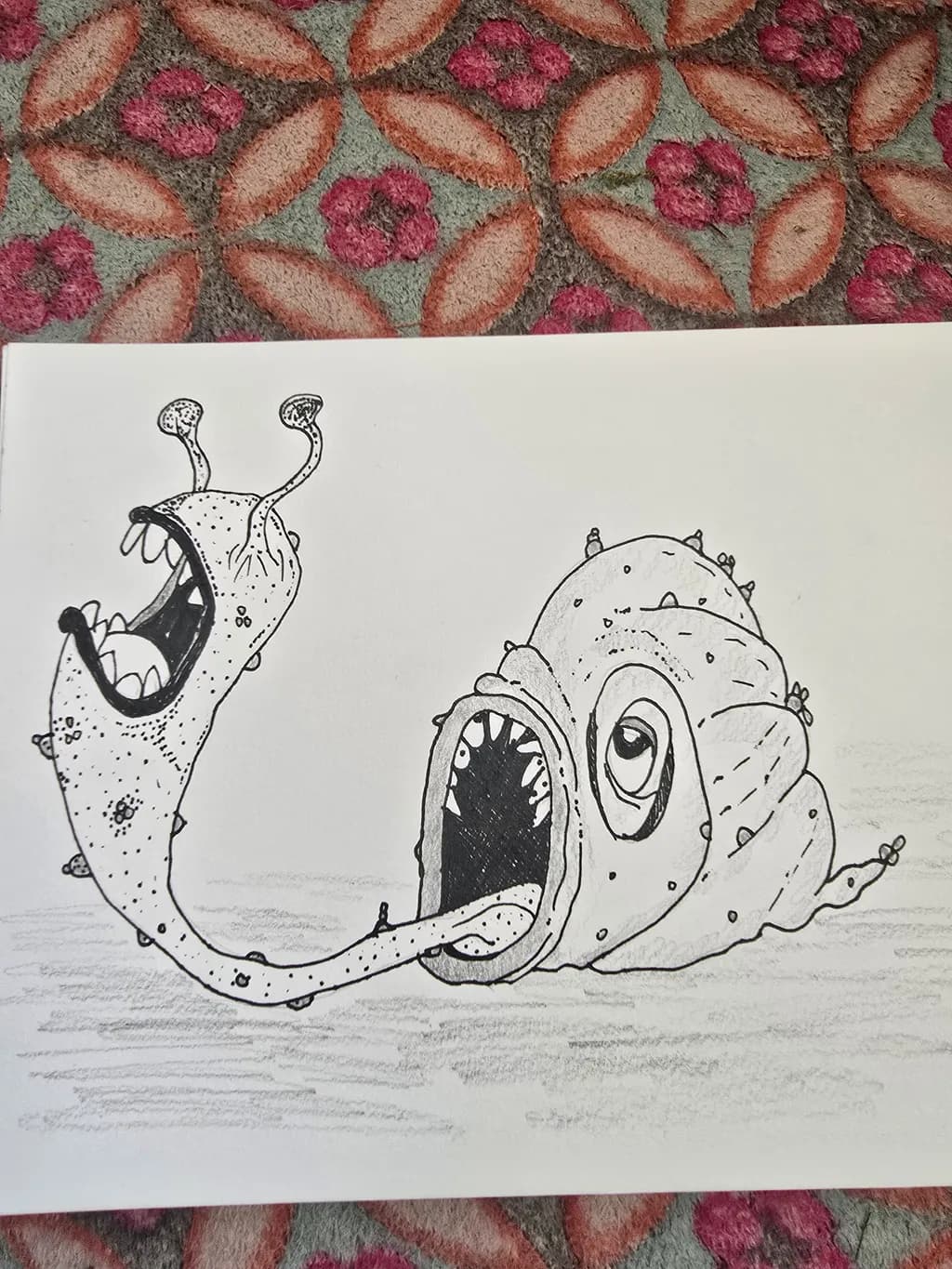 Alien Snail Encounter