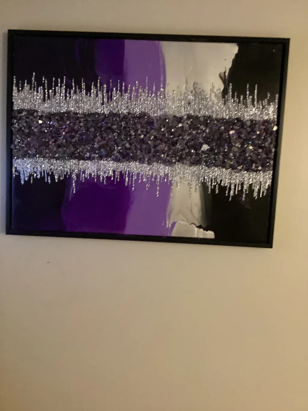 Purple Crystal Stripe