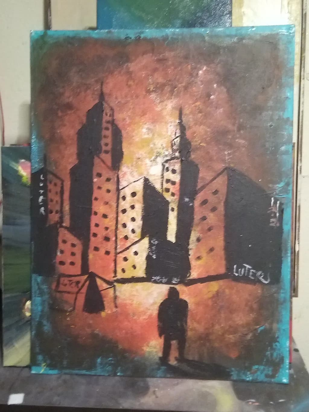 Urban Silhouette Skyline