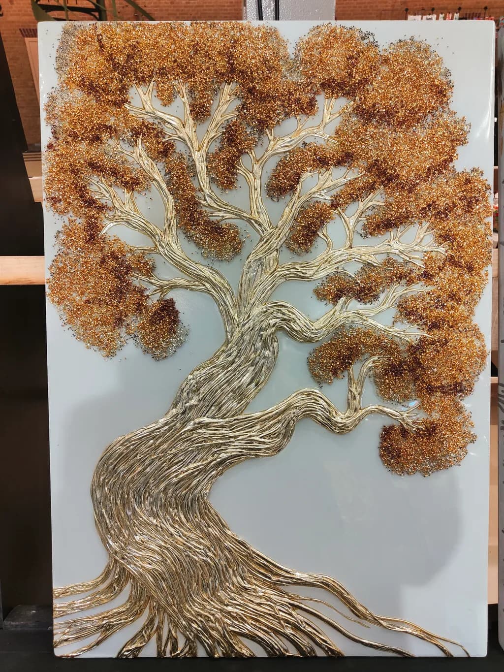Glittering Tree Artwork