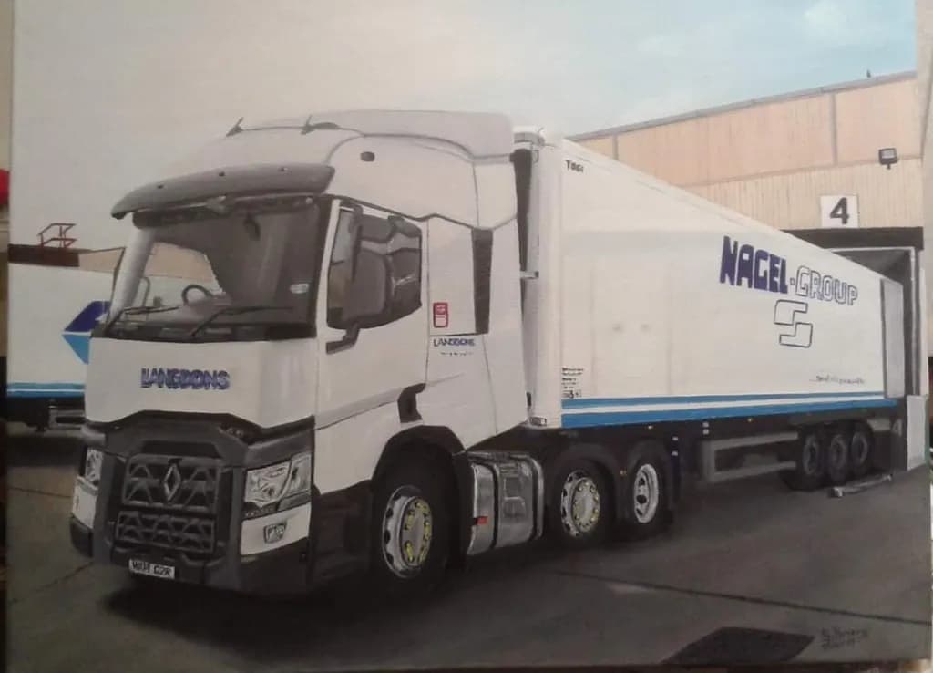 White Nagel Group Truck