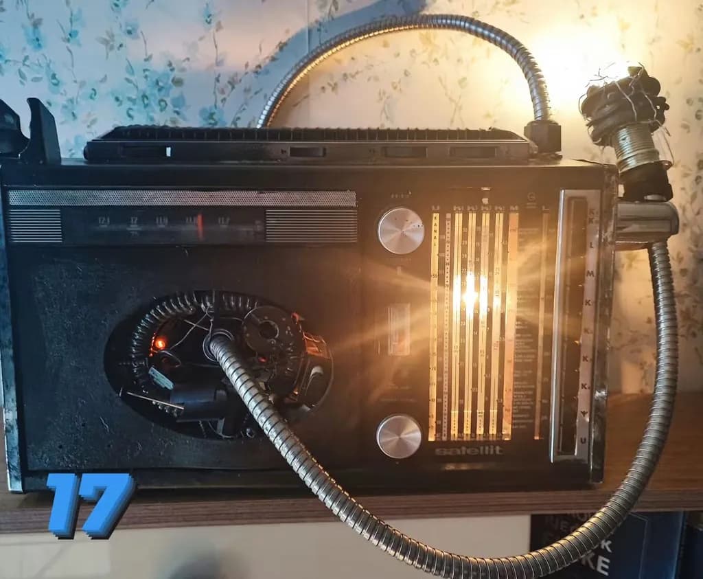 Radio lamp