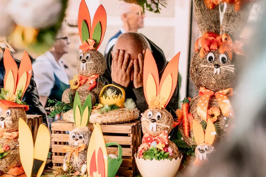 Easter Bunny Display