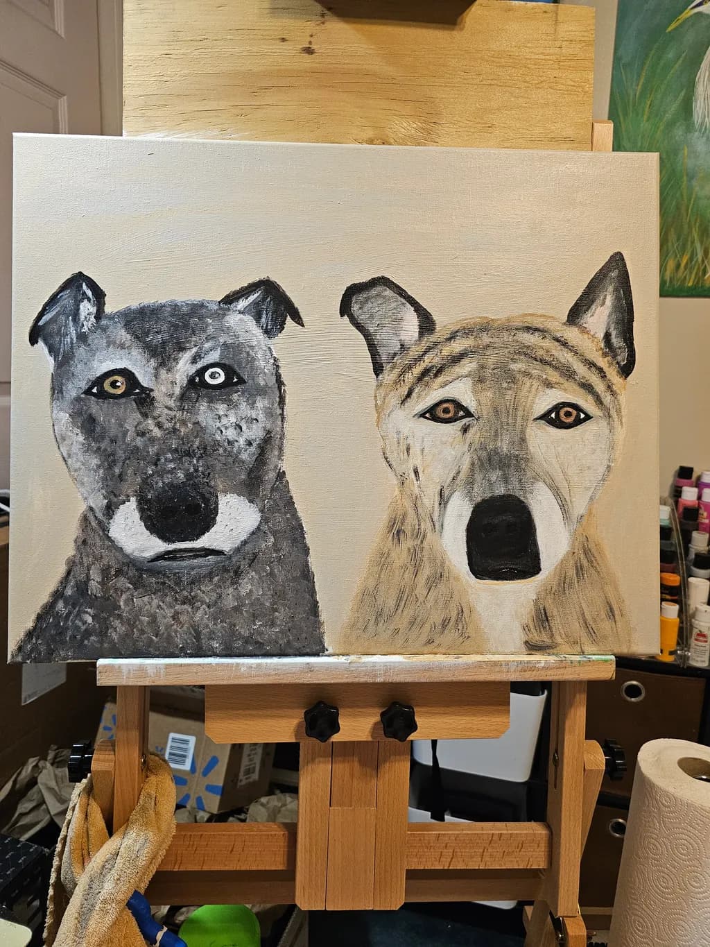 Dual Canine Portrait