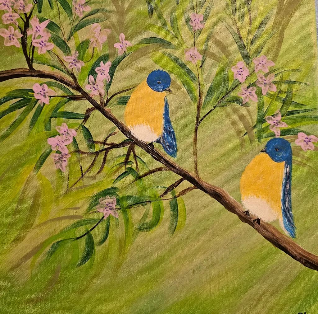 Birds on Branch