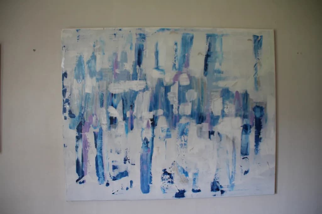 Blue Abstract Layers