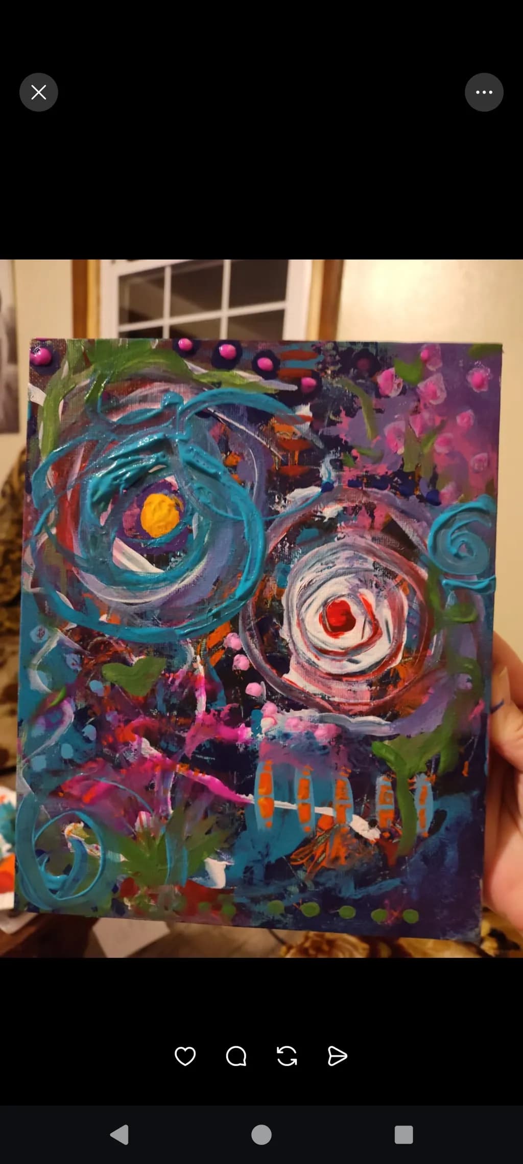 Abstract Swirls Composition