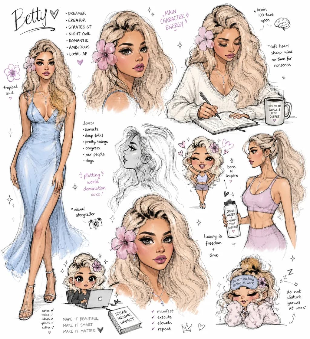 Betty Character Study