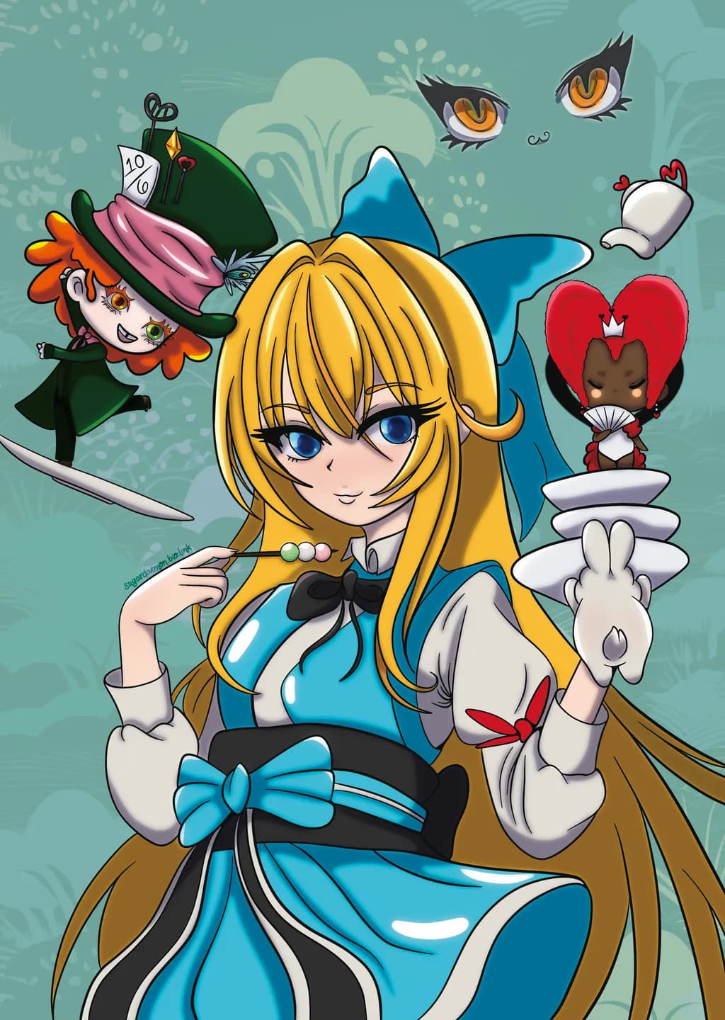 Alice in Blue Dress