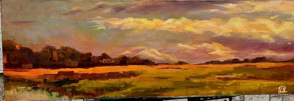 Autumn Field Horizon