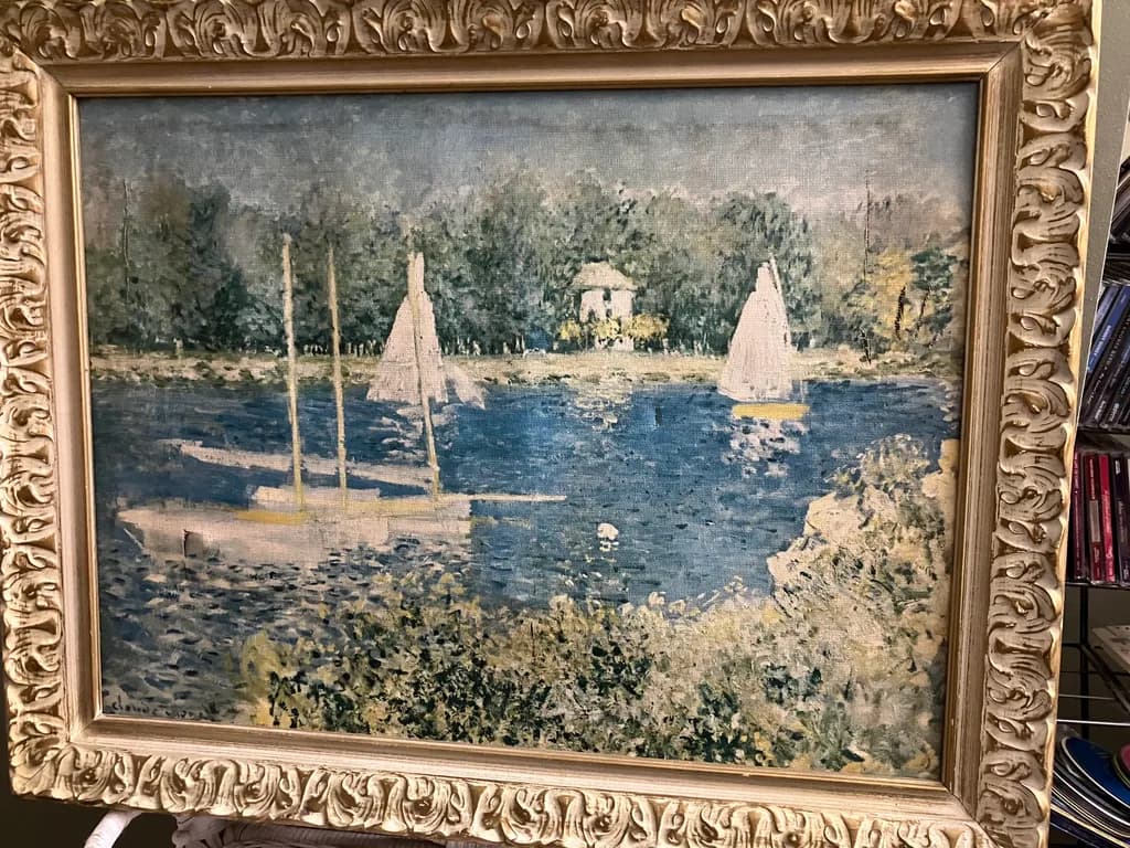 Sailboats on the Lake