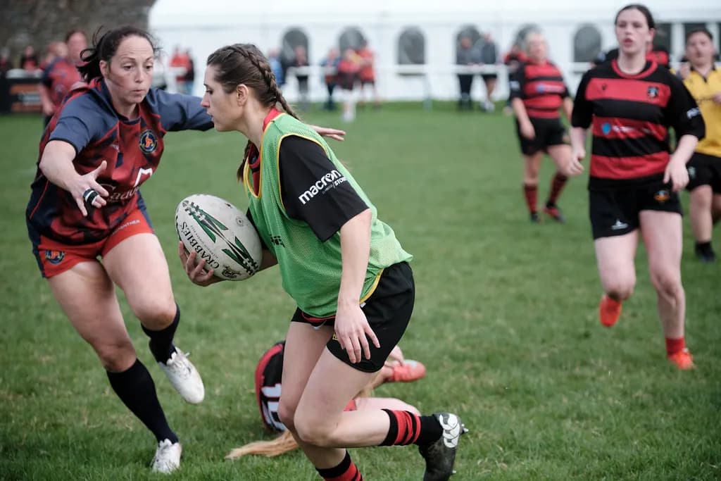 Llanelli Warriors Women vs Carmarthen Athletic Rugby Match