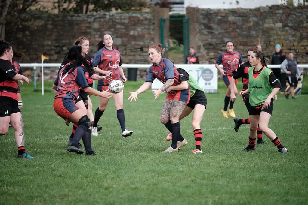Llanelli Warriors Women vs Carmarthen Athletic Rugby Match