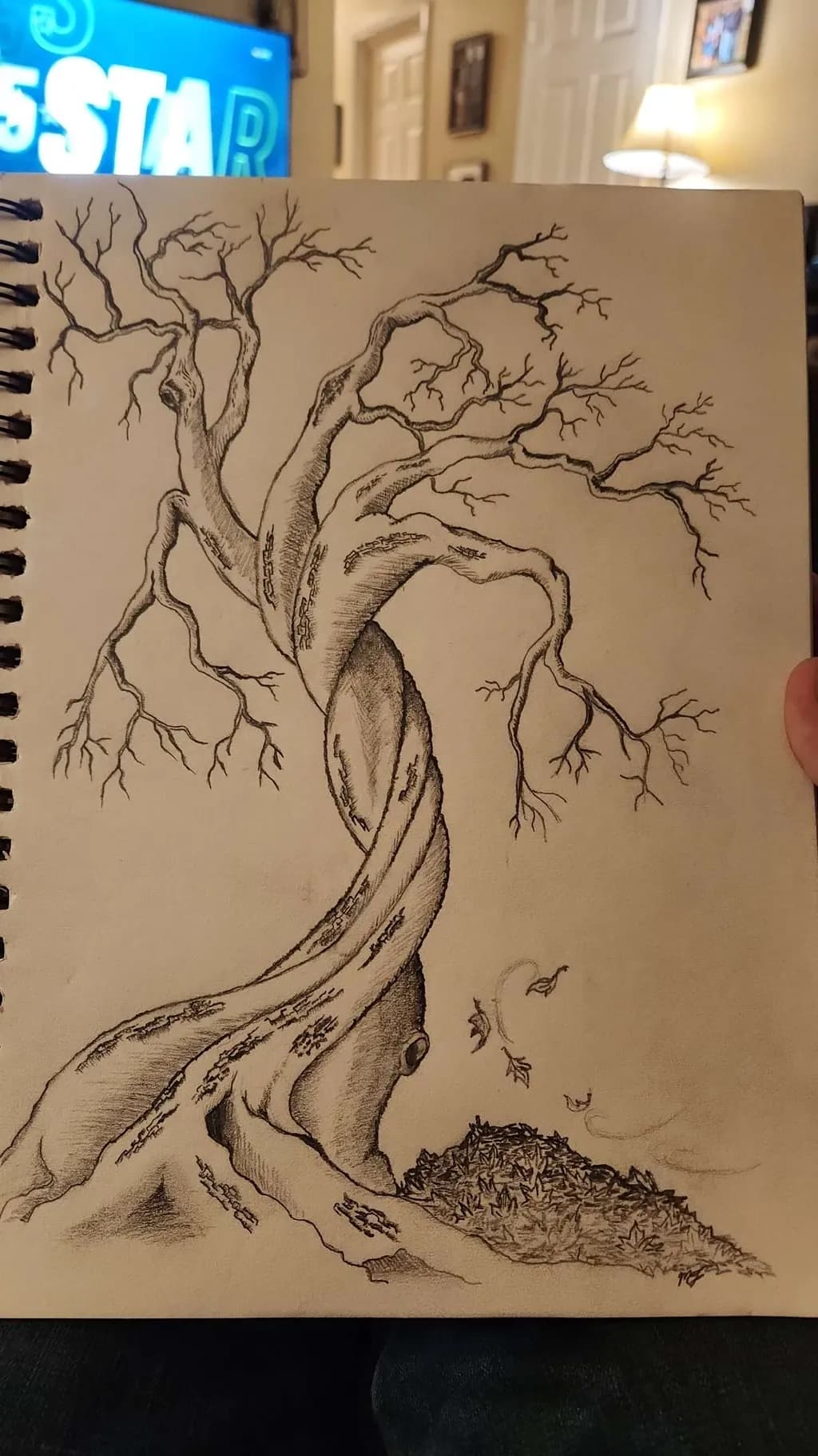 Twisted Bare Tree