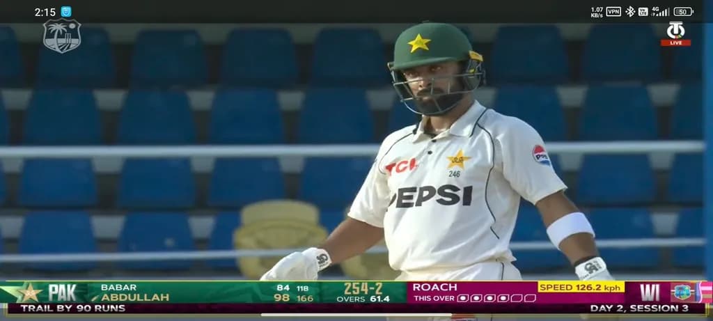 Cricket Match Moment