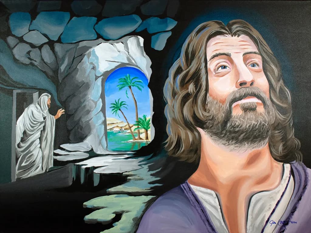 John in the Cave