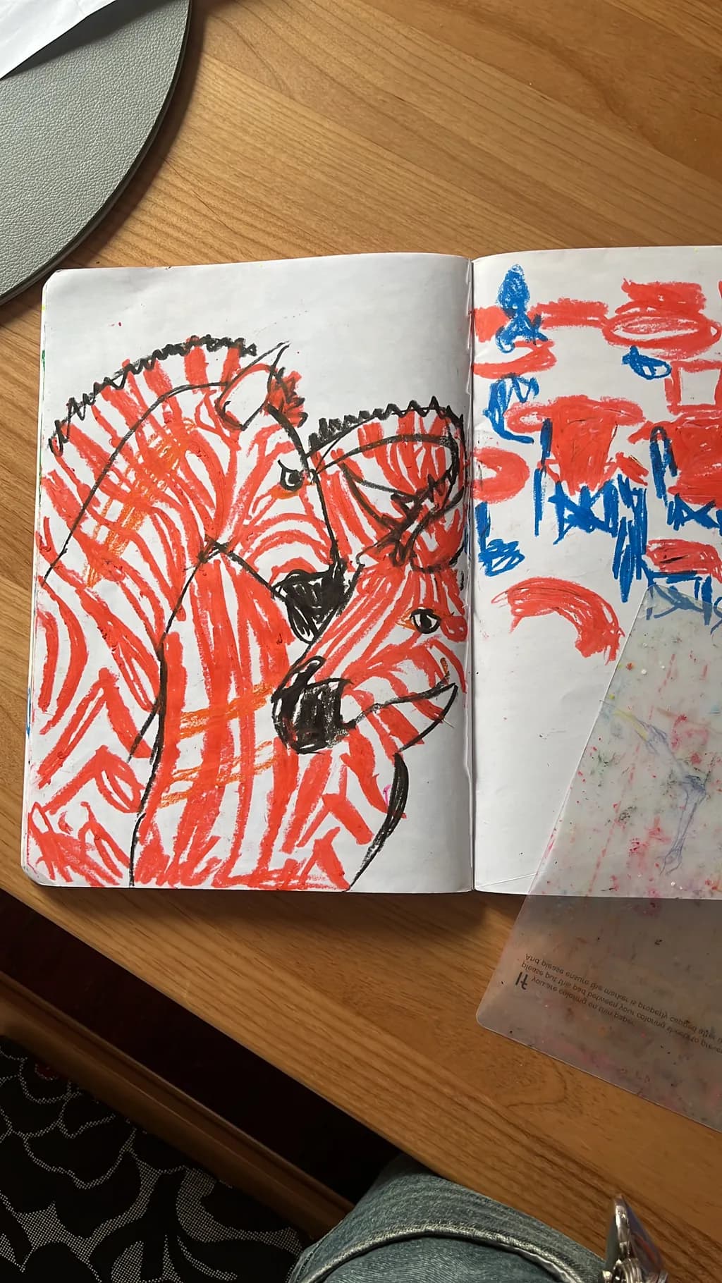 Zebra Duo Sketch